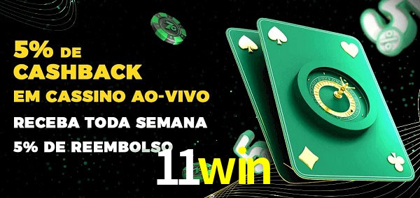 Promoções do cassino ao Vivo 11win